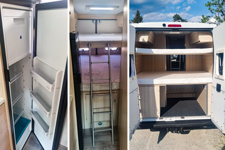 Najem avtodoma Van 636 Family/Pograd Peugeot L4 H2