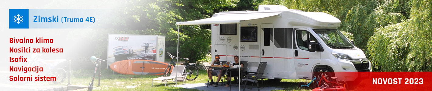 Najem počitniške prikolice Adria Altea 542 PK