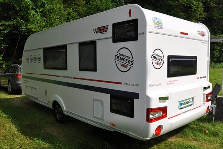 Najem počitniške prikolice Adria Altea 542 PK