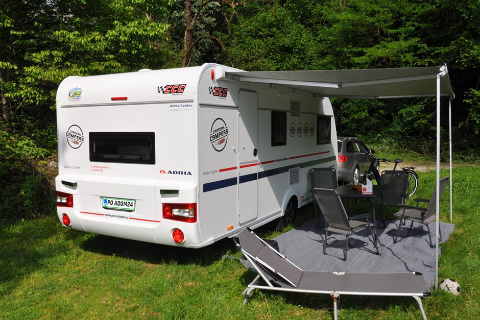 Najem počitniške prikolice Adria Altea 542 PK