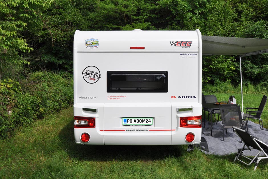 Najem počitniške prikolice Adria Altea 542 PK