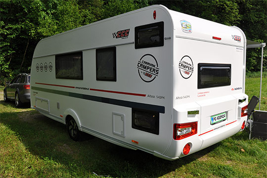 Najem počitniške prikolice Adria Adria Altea 542 PK