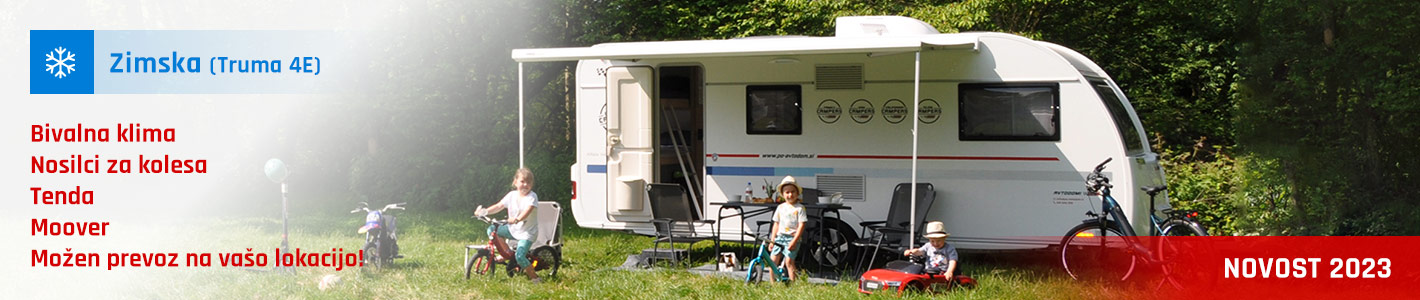 Najem počitniške prikolice Adria Altea 542 PK