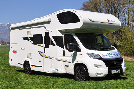 Najem avtodoma Benimar Sport 346