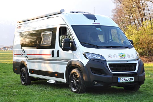 Najem avtodoma Van Peugeot L4 H2