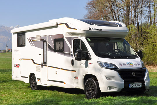 Najem avtodoma Benimar Mileo 263