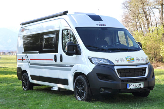 Najem avtodoma VAN Peugeot L3 H2