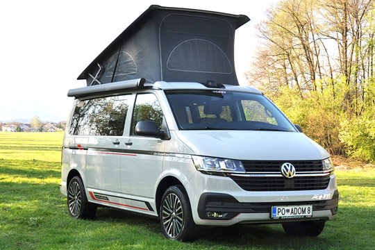 Najem avtodoma Volkswagen California 6.1 Coast