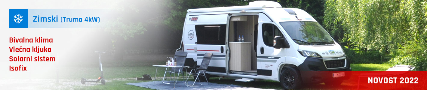 Najem avtodoma Van 600 Peugeot L3 H2