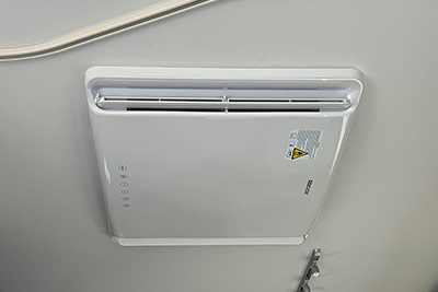 Najem avtodoma dodatna oprema - bivalna klima