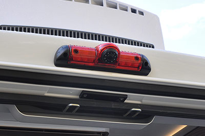 Najem avtodoma dodatna oprema - kamera